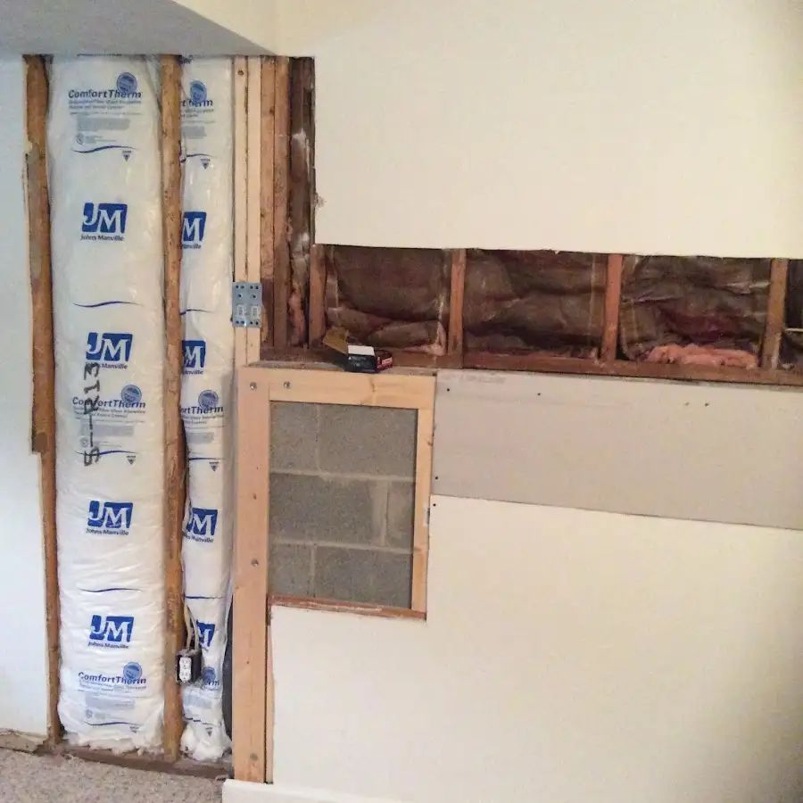 Wall insulation replacement during Odor Removal & Deodorization in Bayshore Gardens